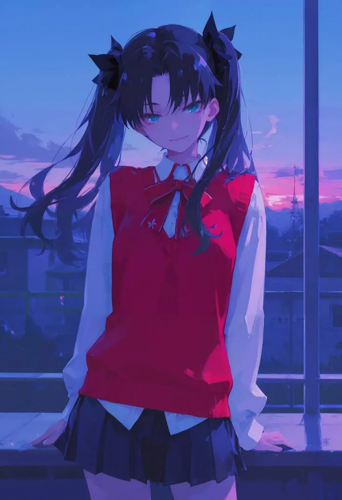 ảnh Rin Tohsaka anime