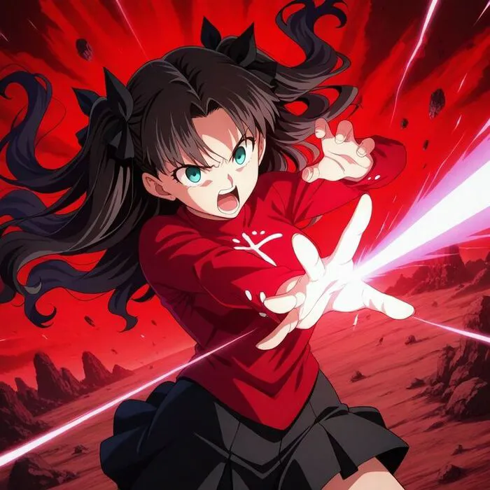 ảnh Rin Tohsaka chất nhất