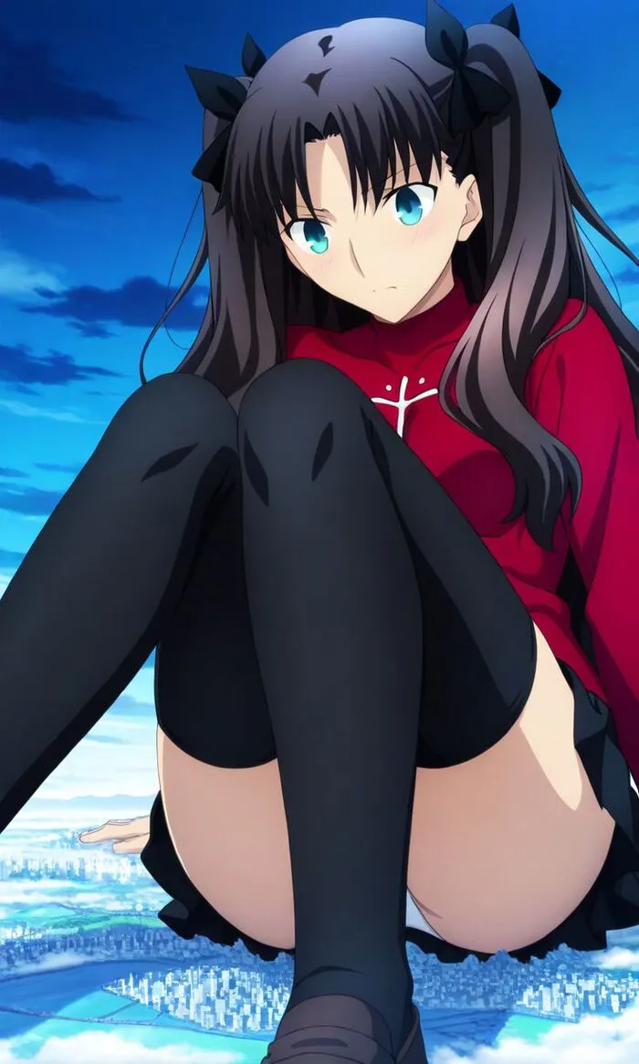 ảnh Rin Tohsaka cực cute