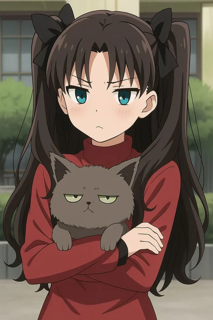 ảnh Rin Tohsaka cute