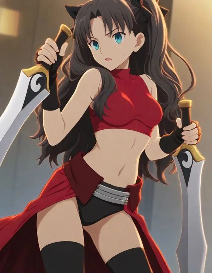 ảnh Rin Tohsaka đẹp ngầu
