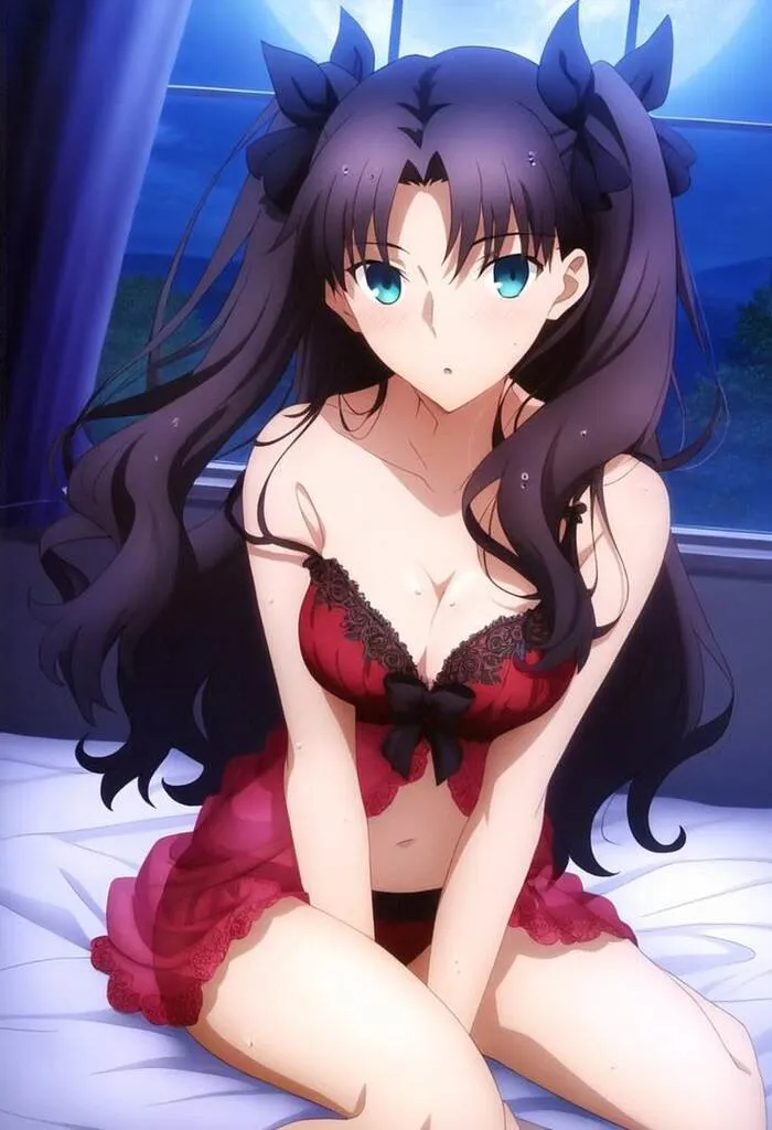 ảnh Rin Tohsaka sexy luôn