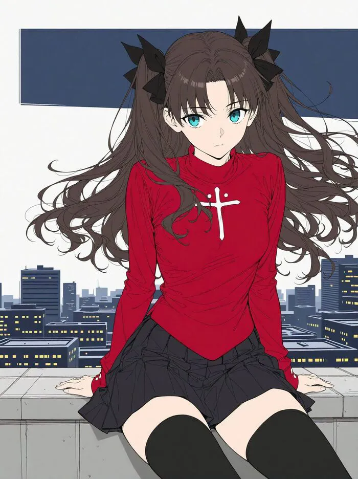ảnh Rin Tohsaka sexy xinh