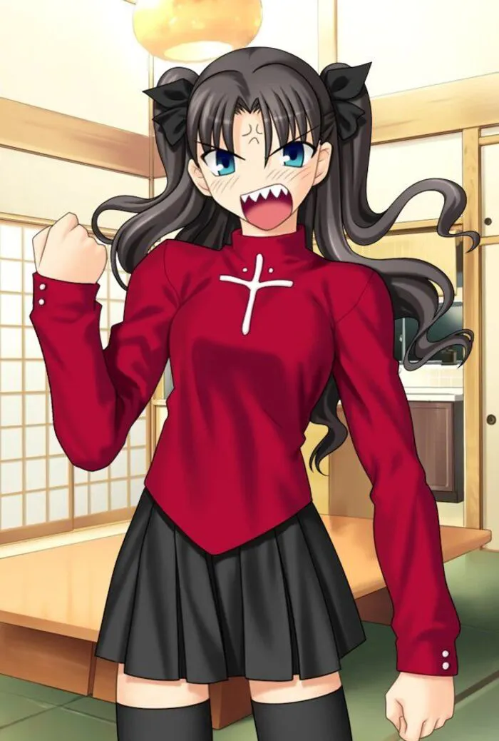 ảnh Rin Tohsaka siêu cute