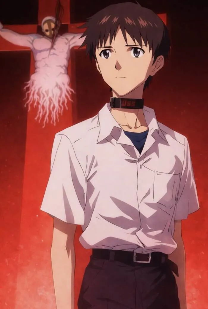 ảnh Shinji Ikari đẹp đơn độc