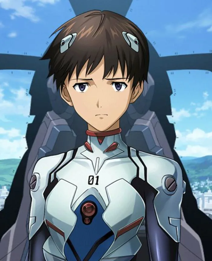 ảnh Shinji Ikari đẹp lạc lõng