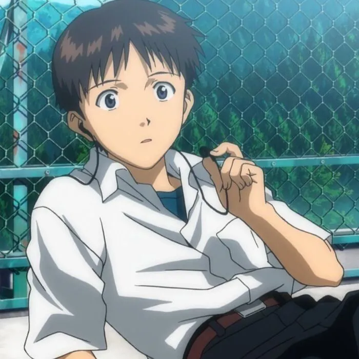 ảnh Shinji Ikari đẹp mong manh