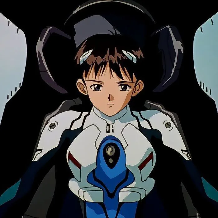 ảnh Shinji Ikari đẹp trầm mặc
