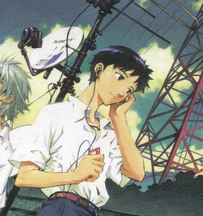 ảnh Shinji Ikari đơn giản