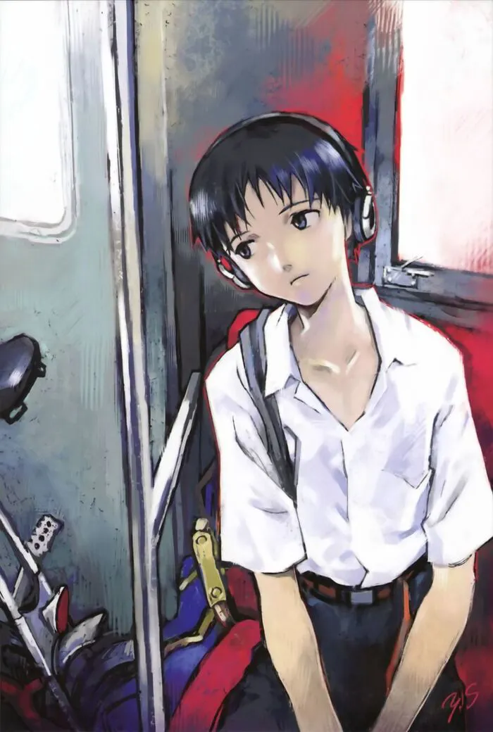 ảnh Shinji Ikari vibe bạn trai