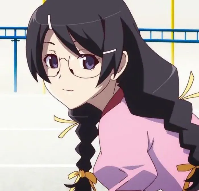 ảnh Tsubasa Hanekawa đẹp phong cách anime