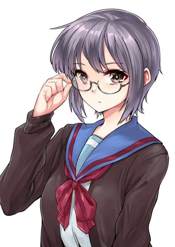 ảnh Yuki Nagato art siêu xinh
