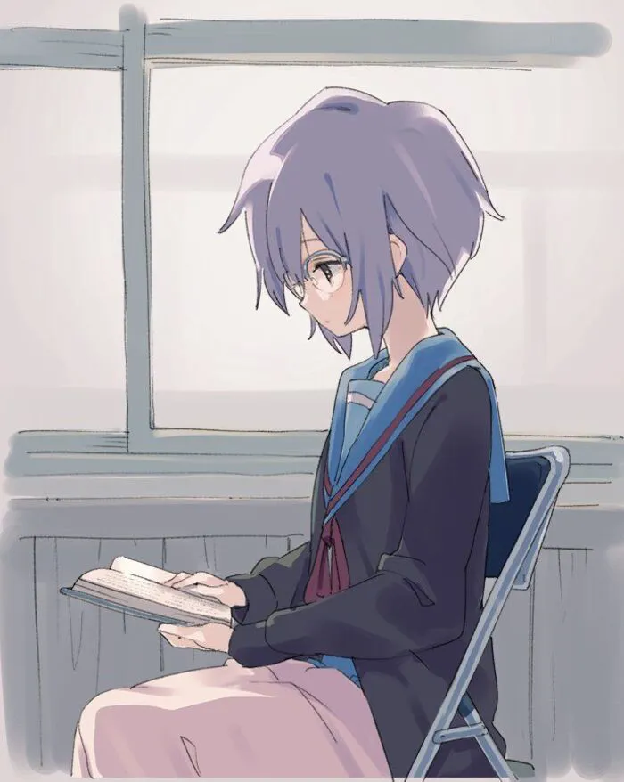 ảnh Yuki Nagato cực đáng yêu