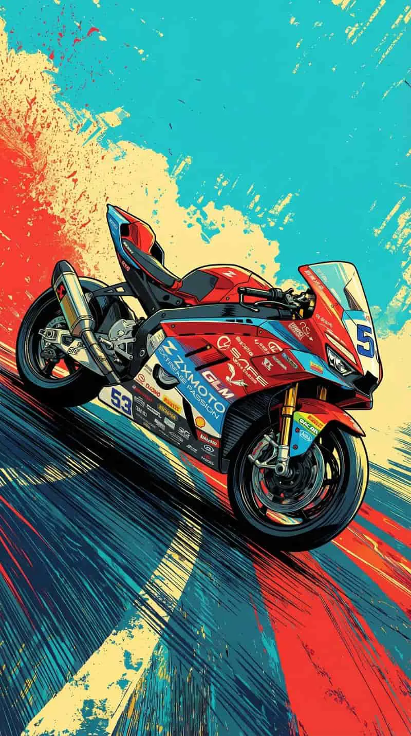 Bộ  hình nền moto độc đáo