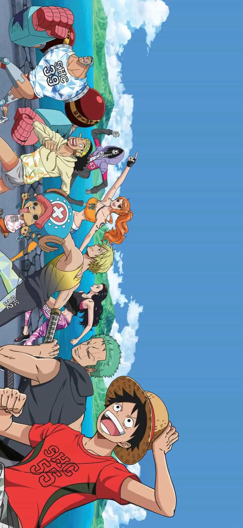 Bộ hình nền one piece mới chất lượng cao