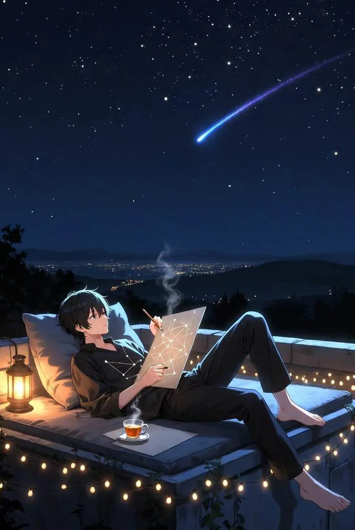 hình ảnh anime chill con trai