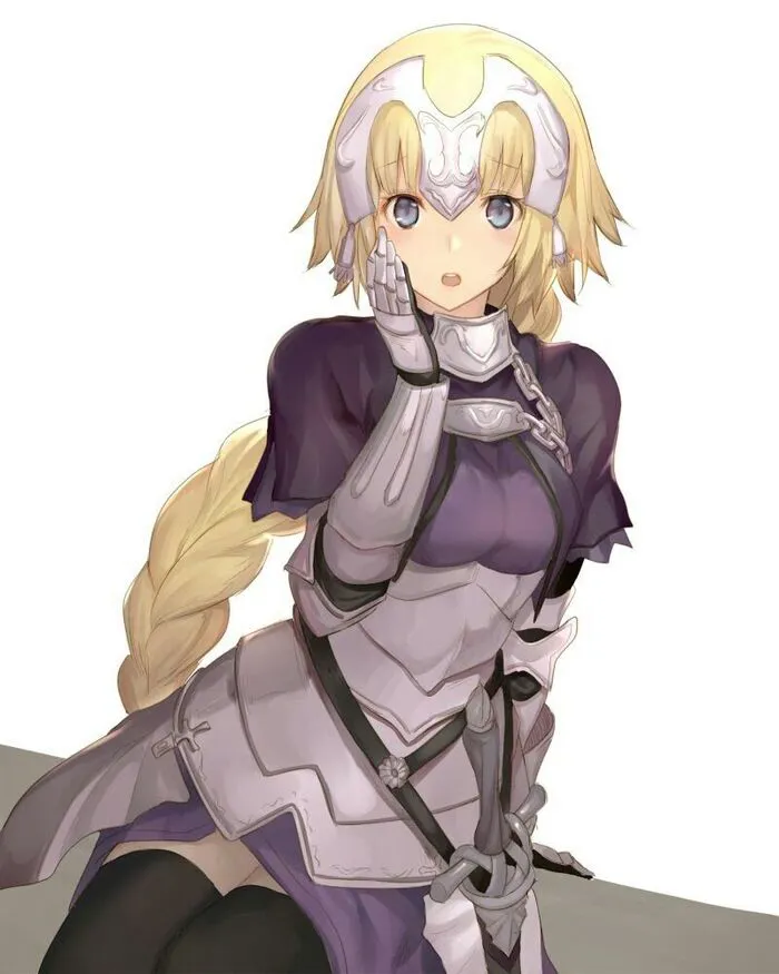 hình ảnh Jeanne d’Arc tóc vàng