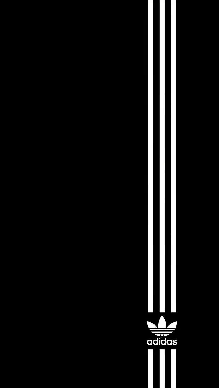 hình nền adidas đen hd