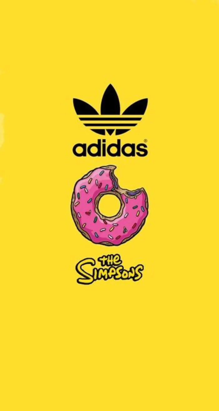 hình nền adidas màu vàng