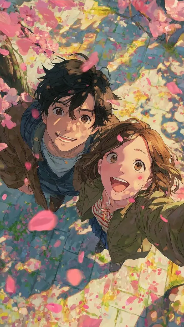 hình nền anime nam nữ đáng yêu hình nền anime nam nữ đáng yêu