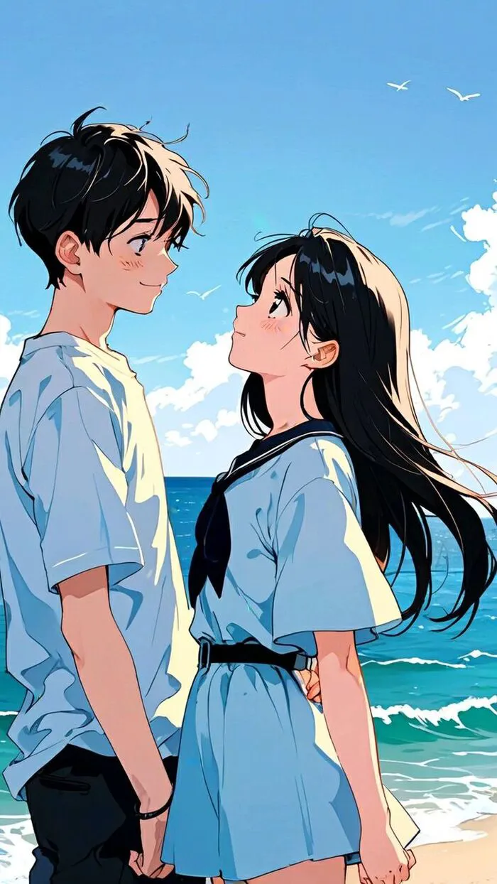 Hình nền Anime nam nữ học đường Hình nền Anime nam nữ học đường