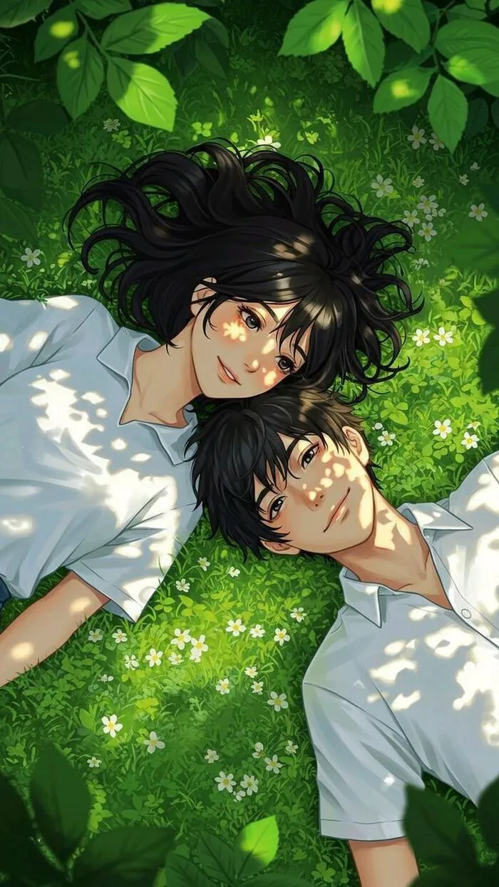 Hình nền Anime nam nữ mùa hè học sinh Hình nền Anime nam nữ mùa hè học sinh
