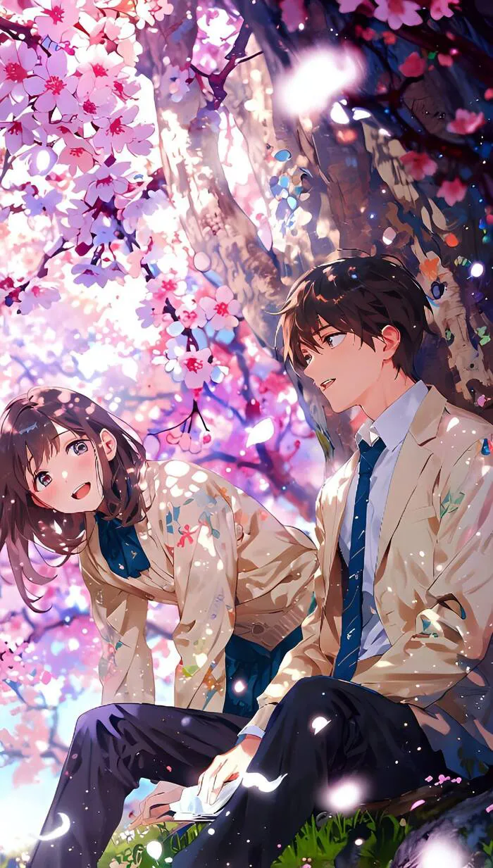 Hình nền Anime nam nữ ngọt ngào Hình nền Anime nam nữ ngọt ngào