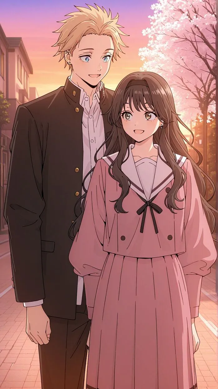 Hình nền Anime nam nữ phong cảnh đẹp Hình nền Anime nam nữ phong cảnh đẹp
