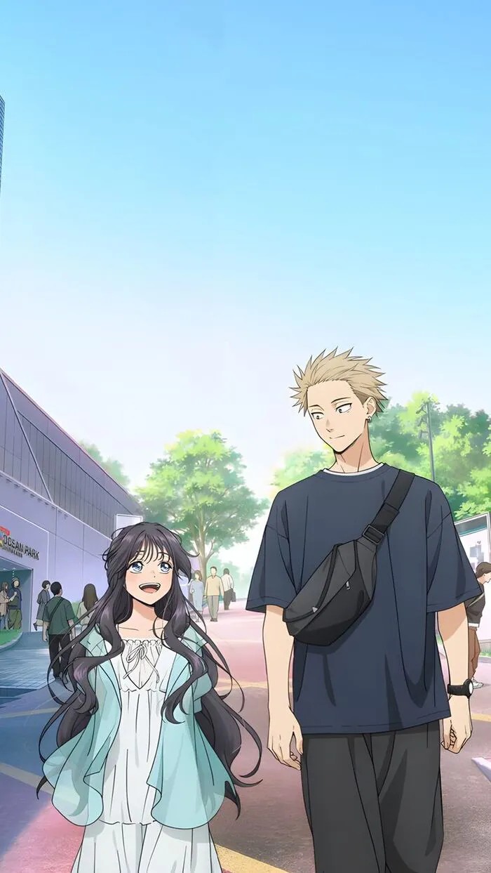 Hình nền Anime nam nữ thành phố Hình nền Anime nam nữ thành phố