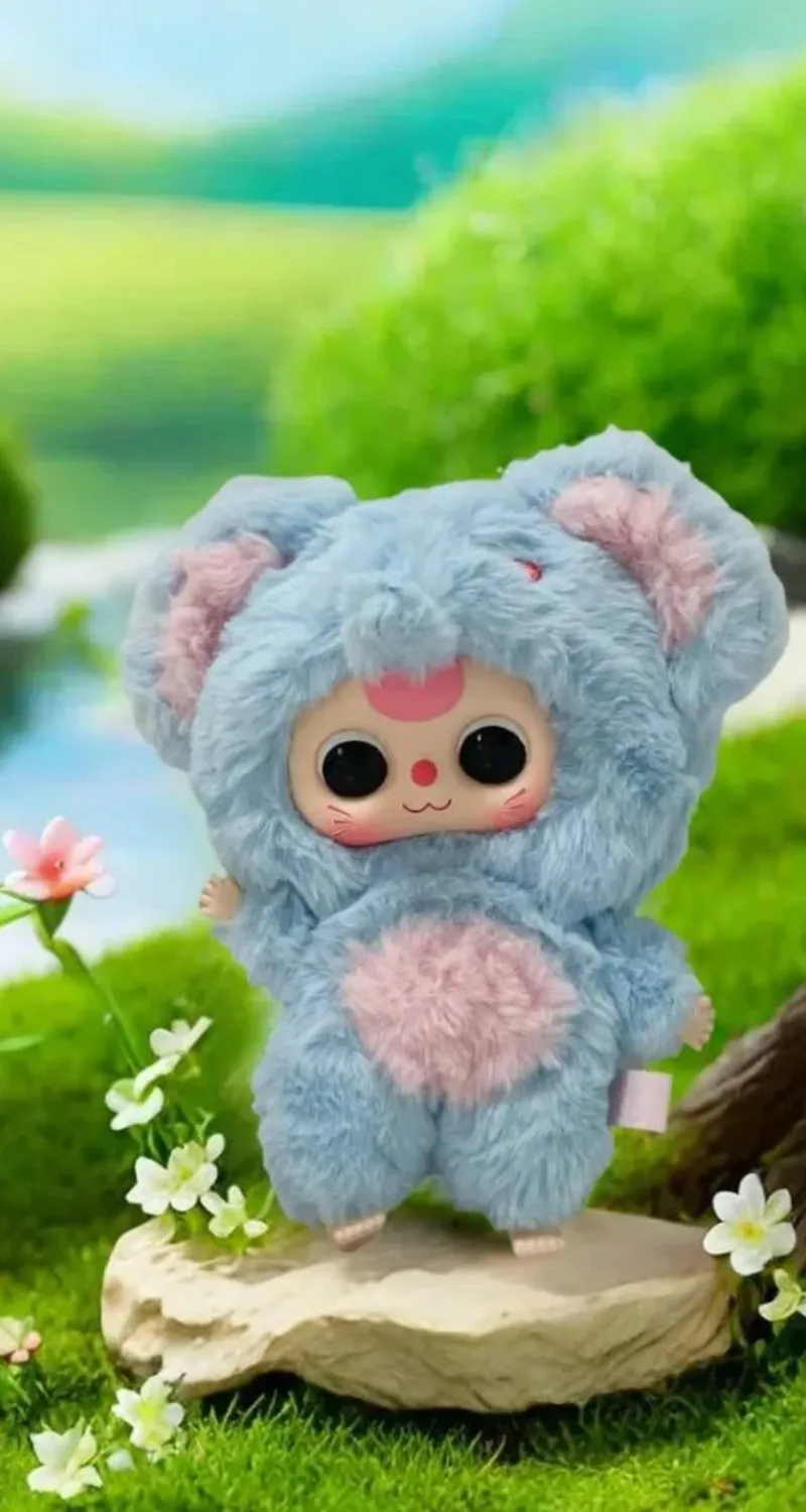hình nền baby three cute 4k