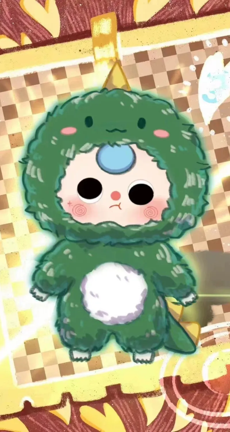 hình nền baby three dễ thương nhất