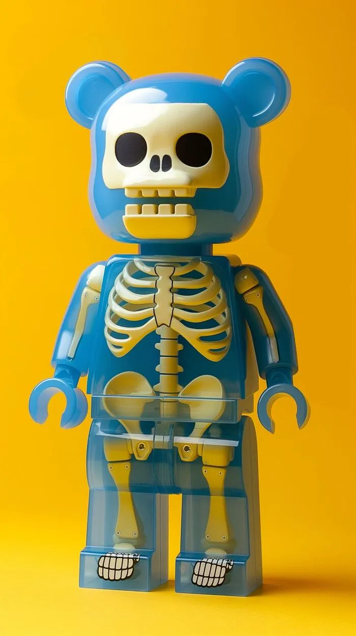 hình nền bearbrick ngầu lòi
