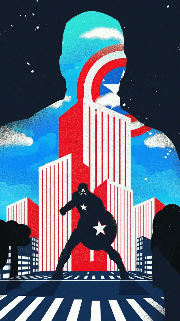 hình nền captain america chất