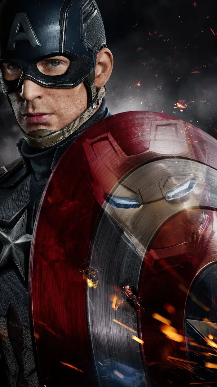hình nền captain america ngầu chất