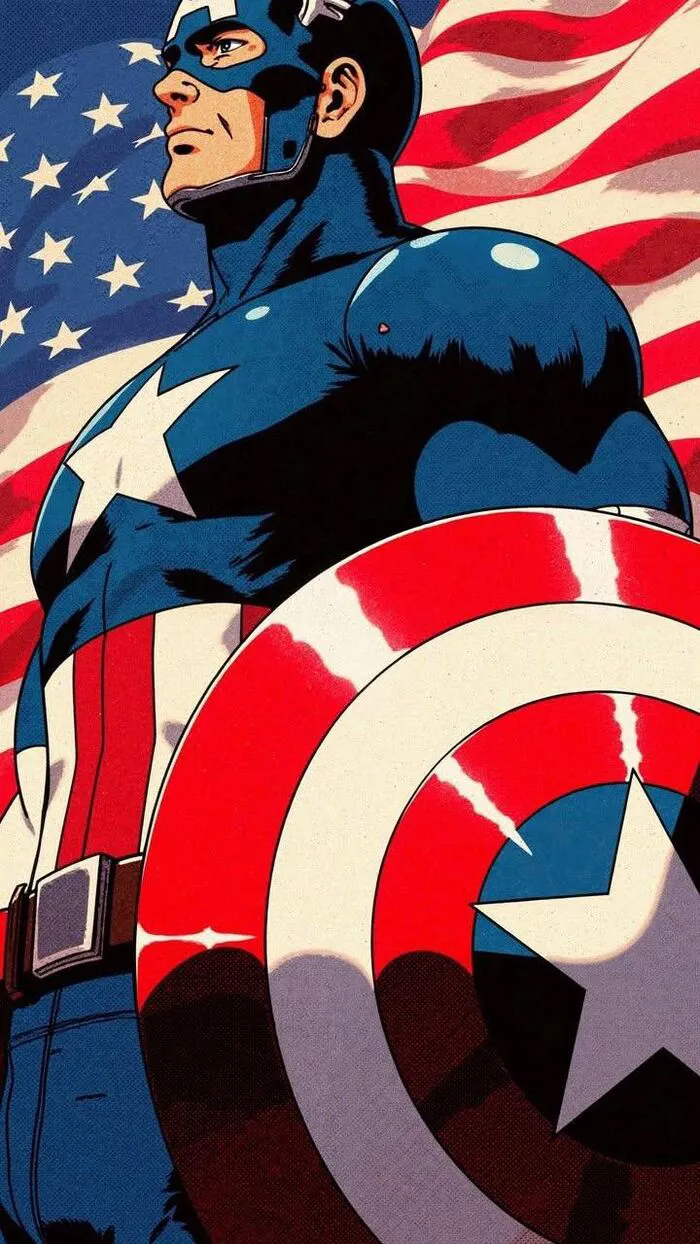hình nền captain america siêu chất