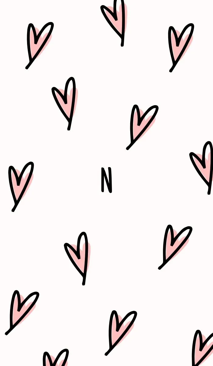 Hình nền chữ n siêu cute