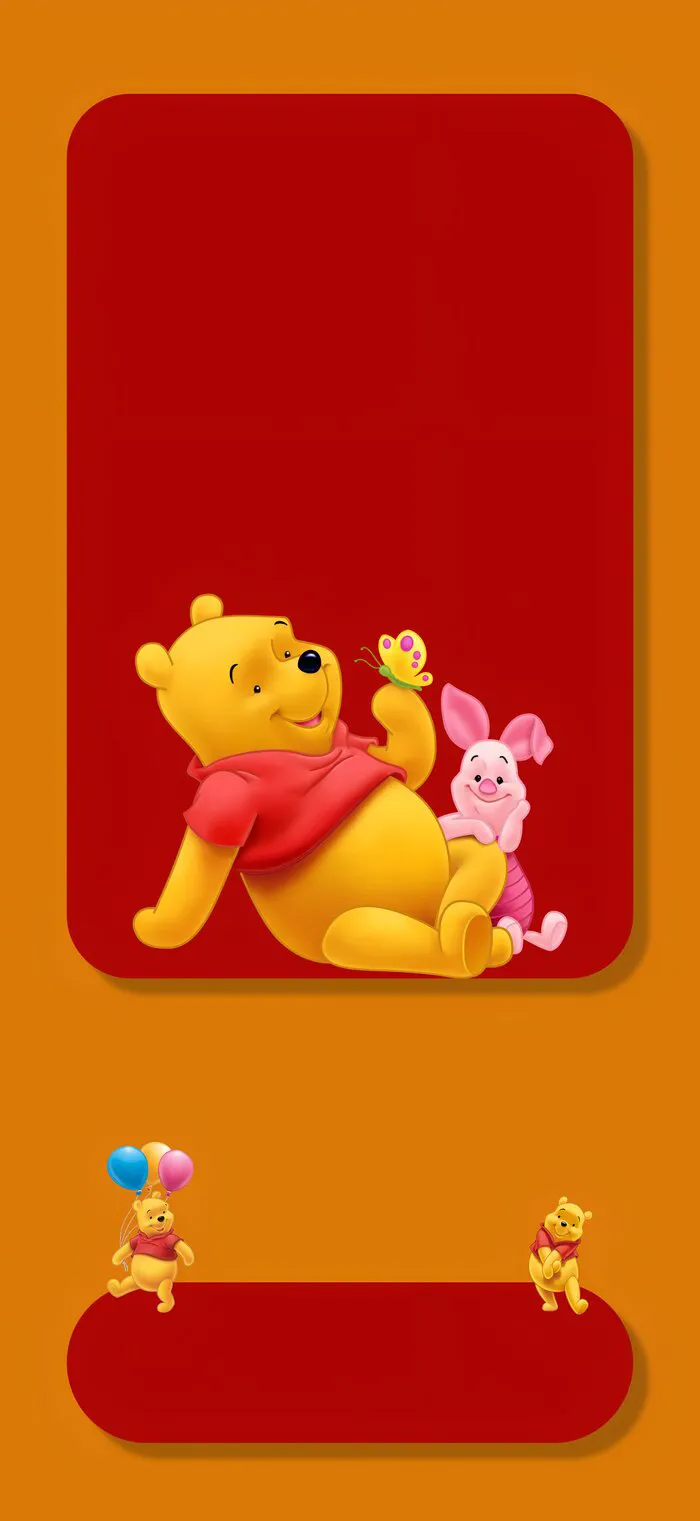 hình nền cute hoạt hình gấu pooh