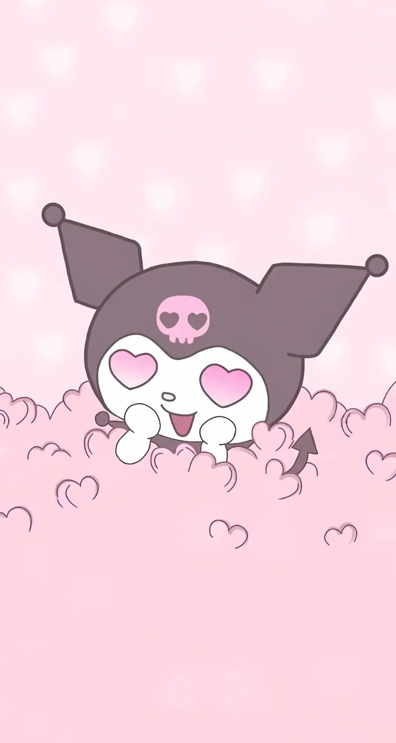 hình nền cute kuromi