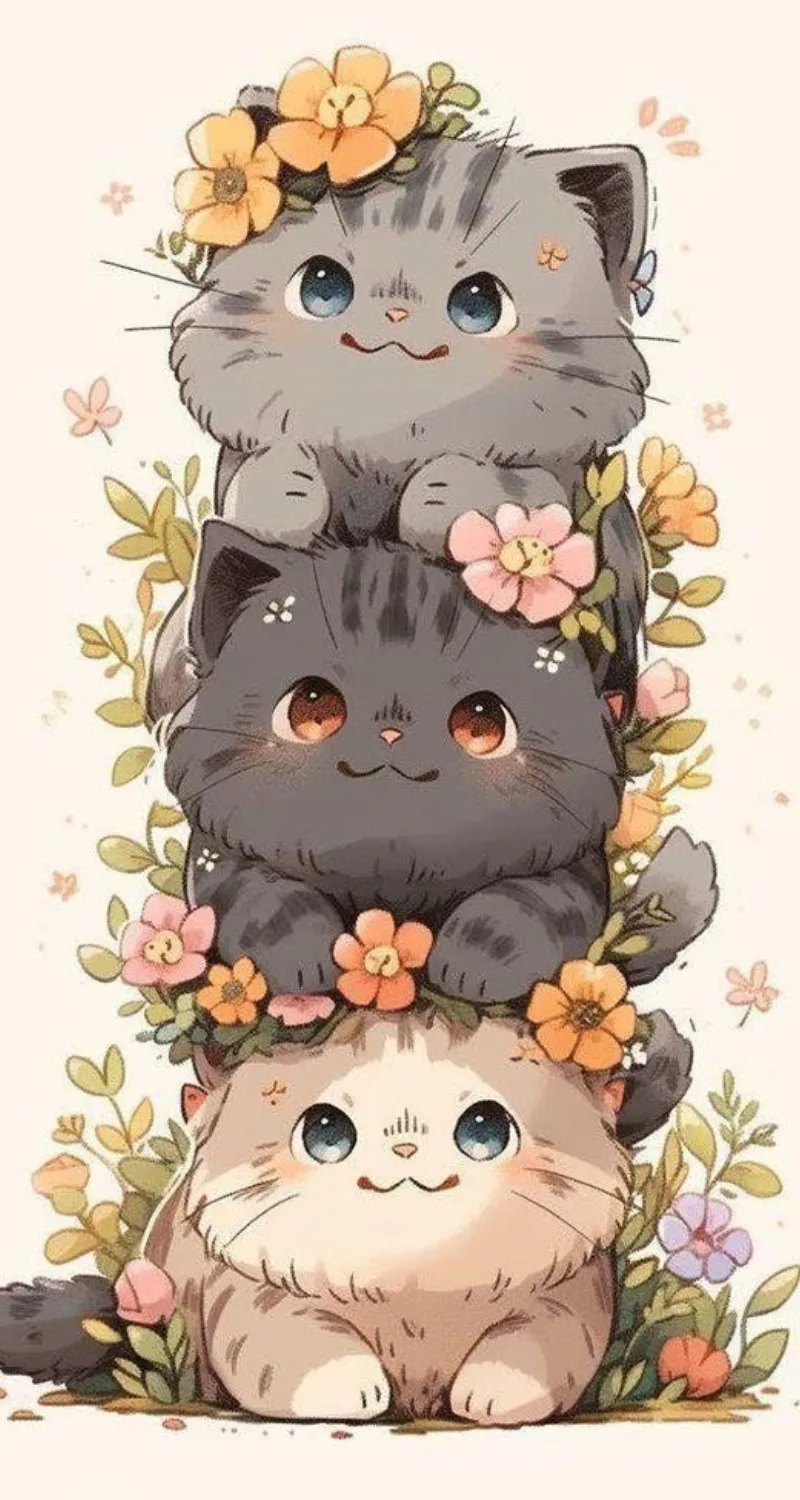 hình nền cute mèo