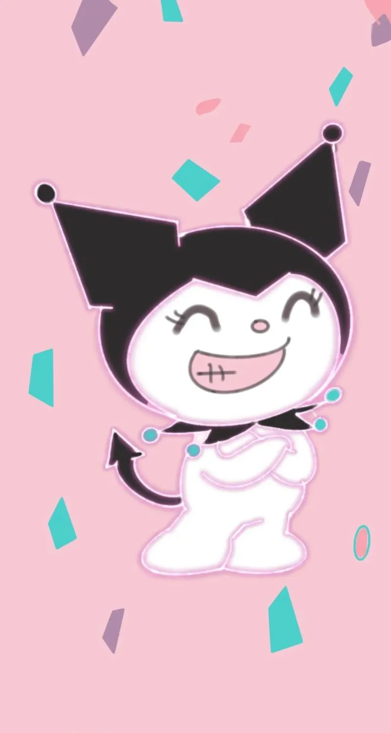 hình nền đẹp 3d cute kuromi
