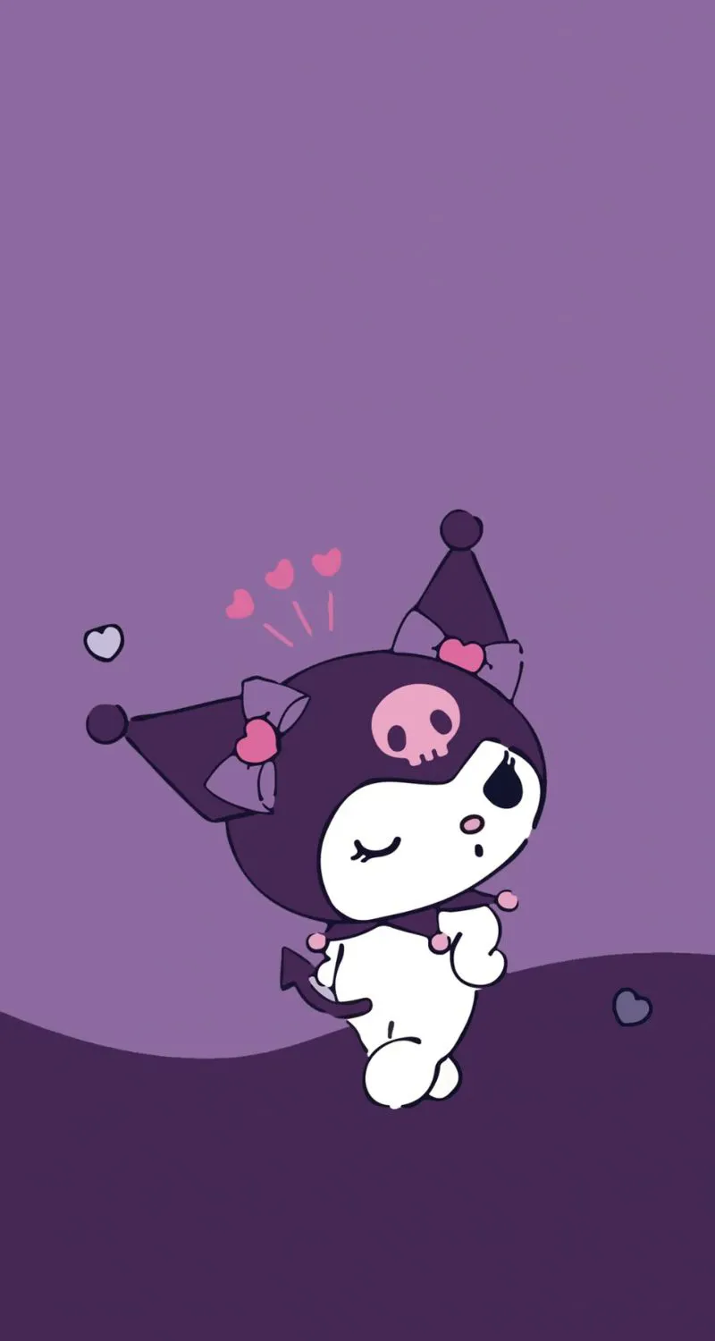 hình nền điện thoại kuromi cute nhất