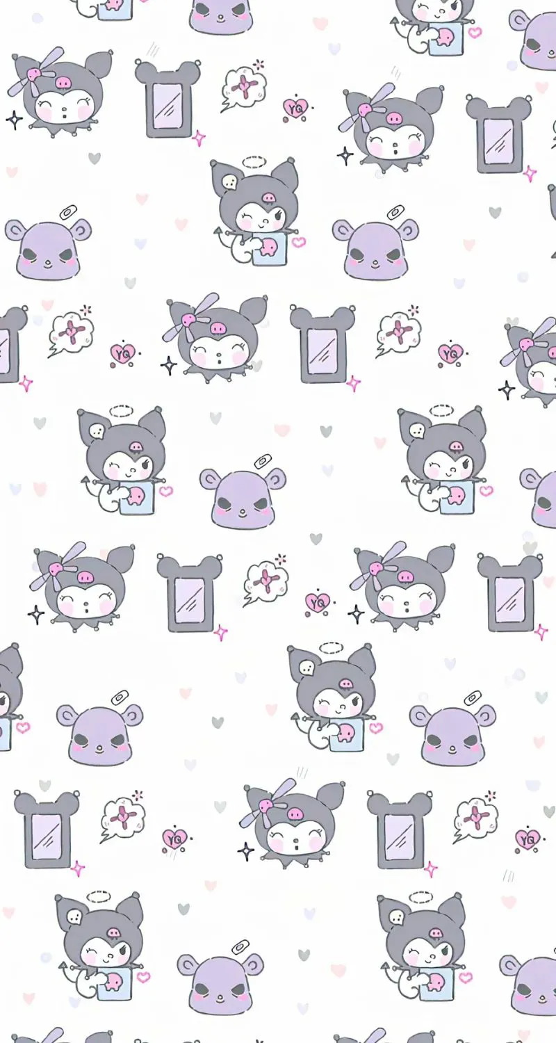hình nền điện thoại kuromi
