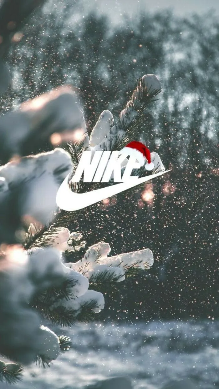 hình nền giáng sinh nike