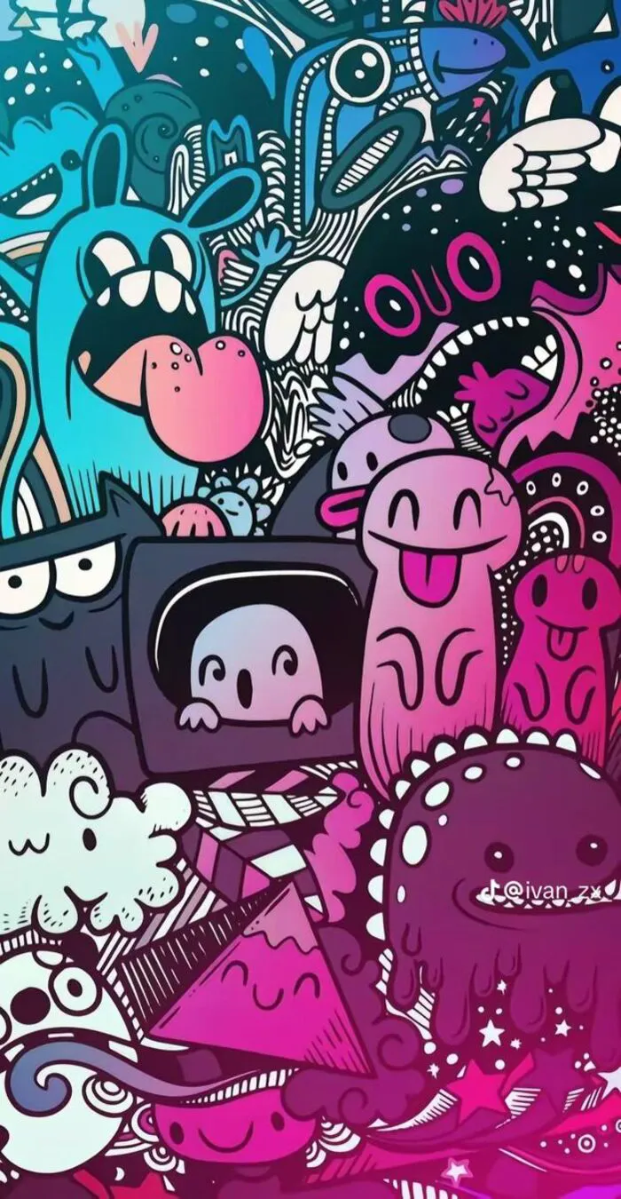 hình nền graffiti chất