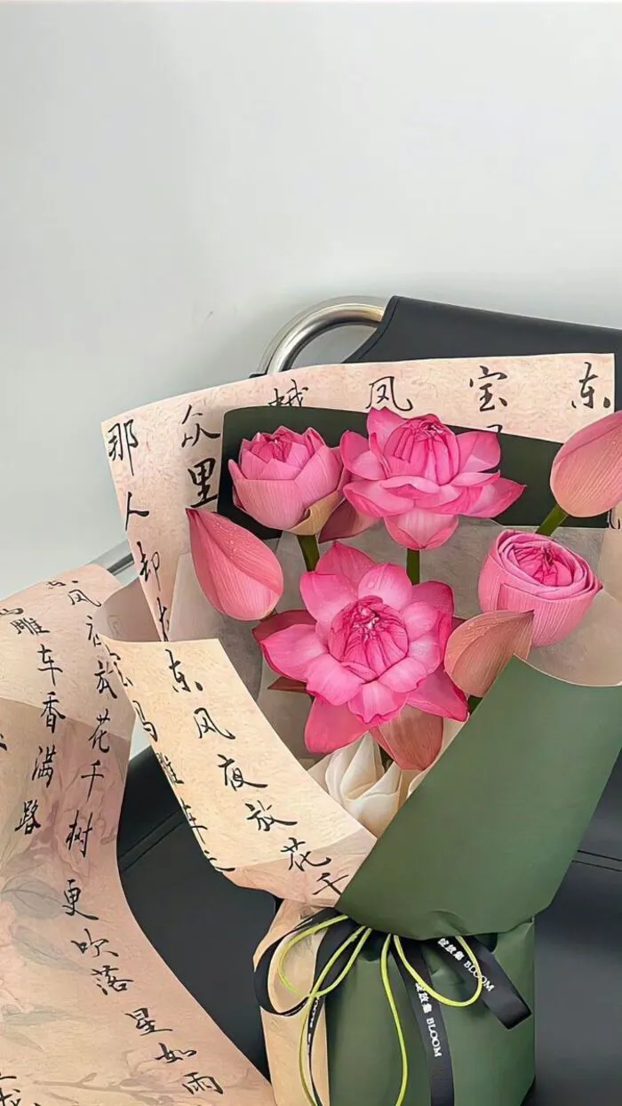 hình nền hoa sen pastel