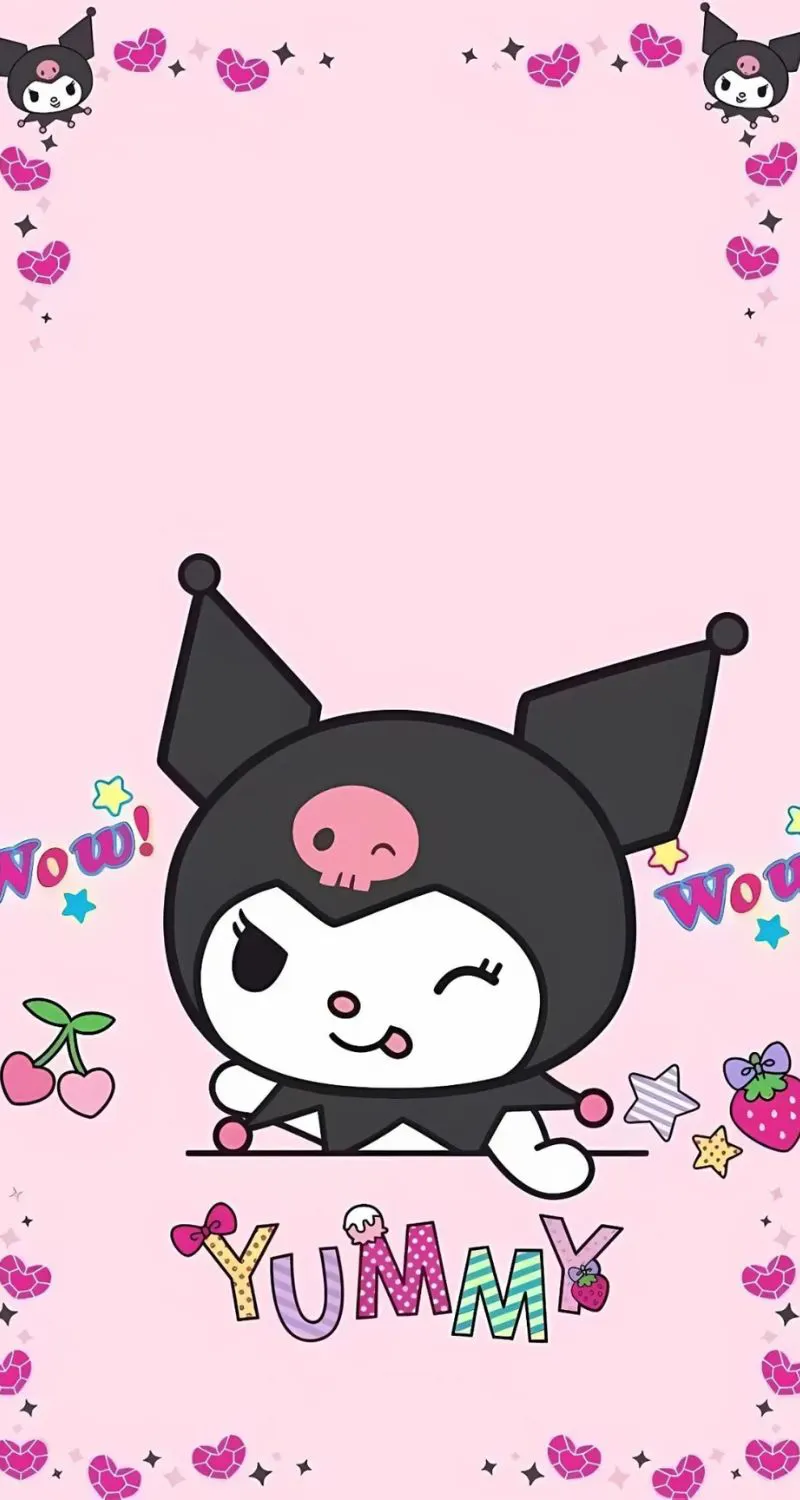 hình nền kuromi cực đẹp 4k