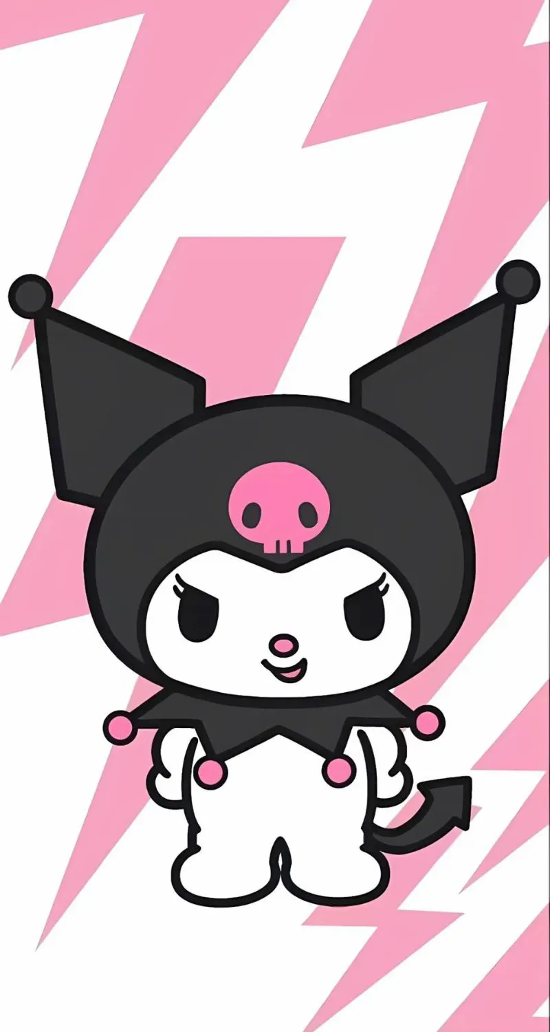 hình nền kuromi cực đẹp 8k