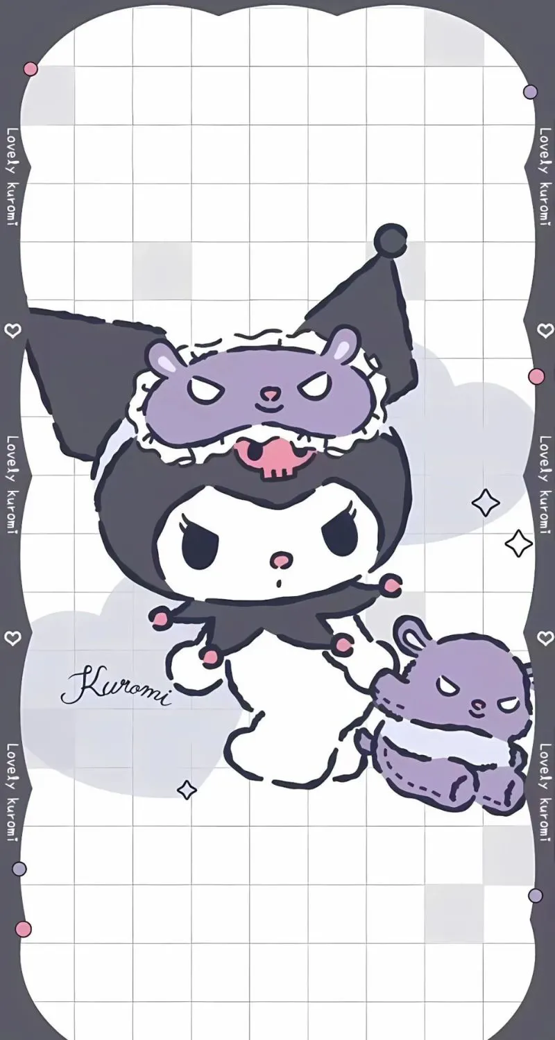 hình nền kuromi dễ thương 8k