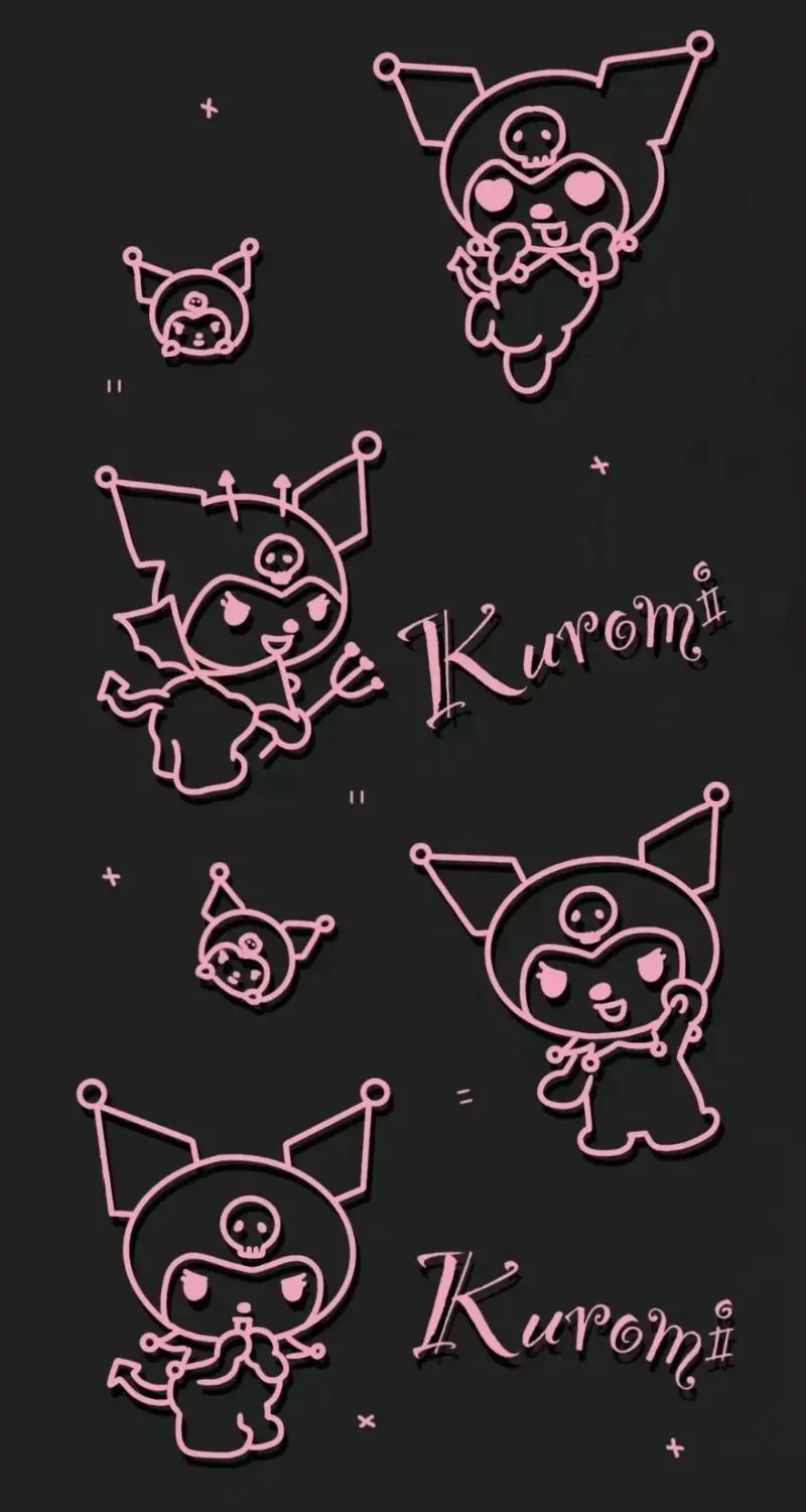 hình nền kuromi dễ thương