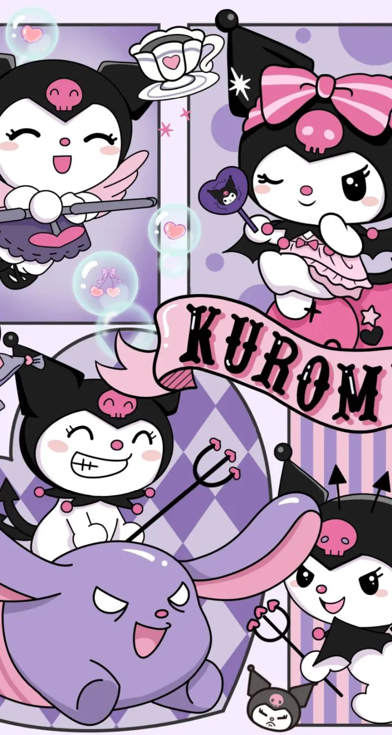 hình nền kuromi siêu cute